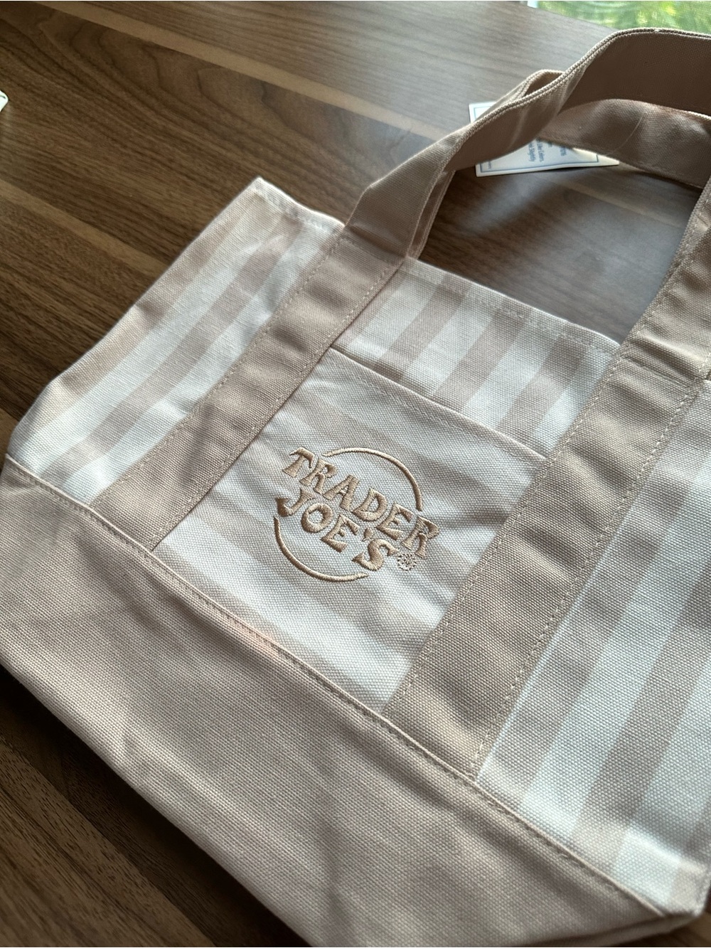 TRADER’S JOE Pastel Mini Tote SET OF 4 - Picture 7 of 15